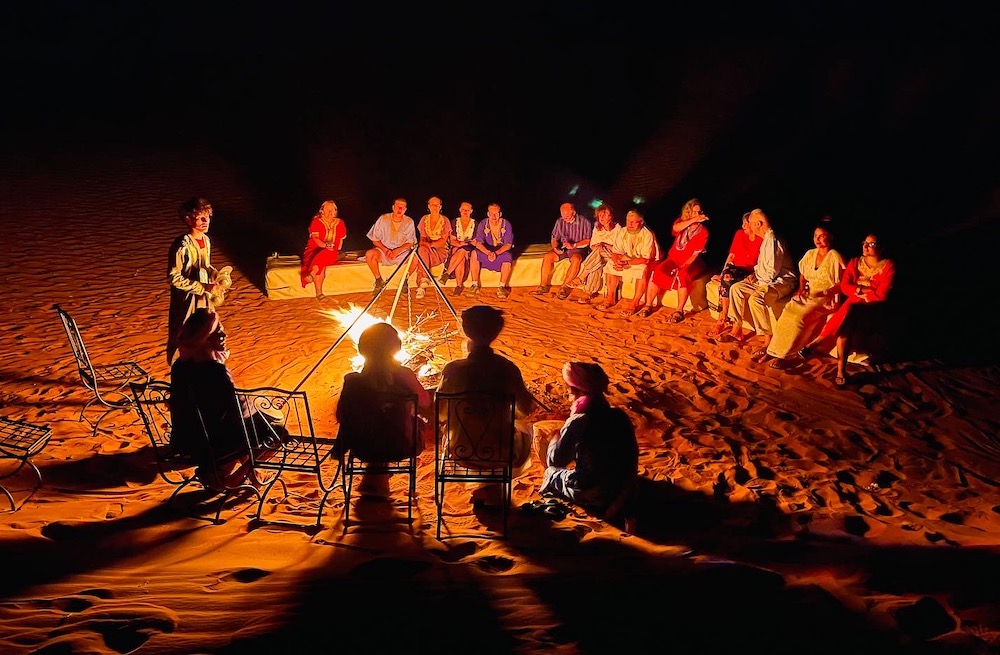 Célébration du Nouvel An dans le Sahara Marocain
