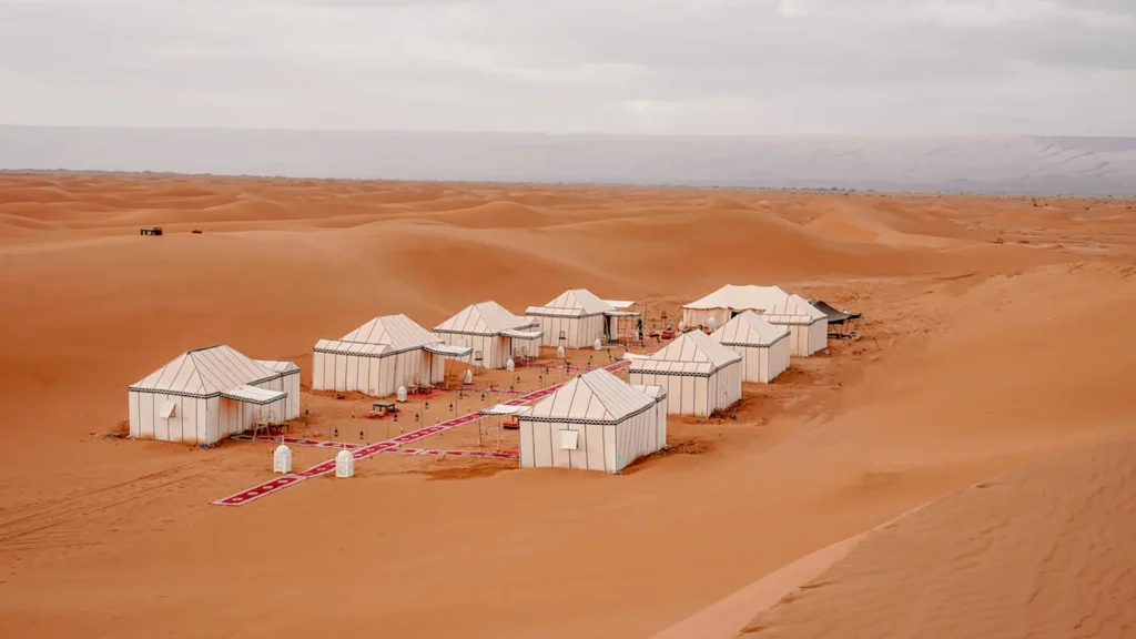 Bivouac au Maroc
